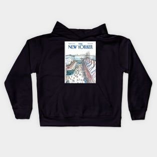 NEW YORKER APRIL 30TH, 1984 Kids Hoodie